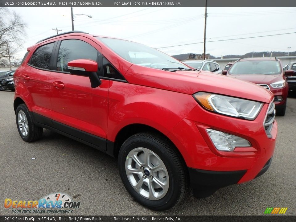 2019 Ford EcoSport SE 4WD Race Red / Ebony Black Photo #10