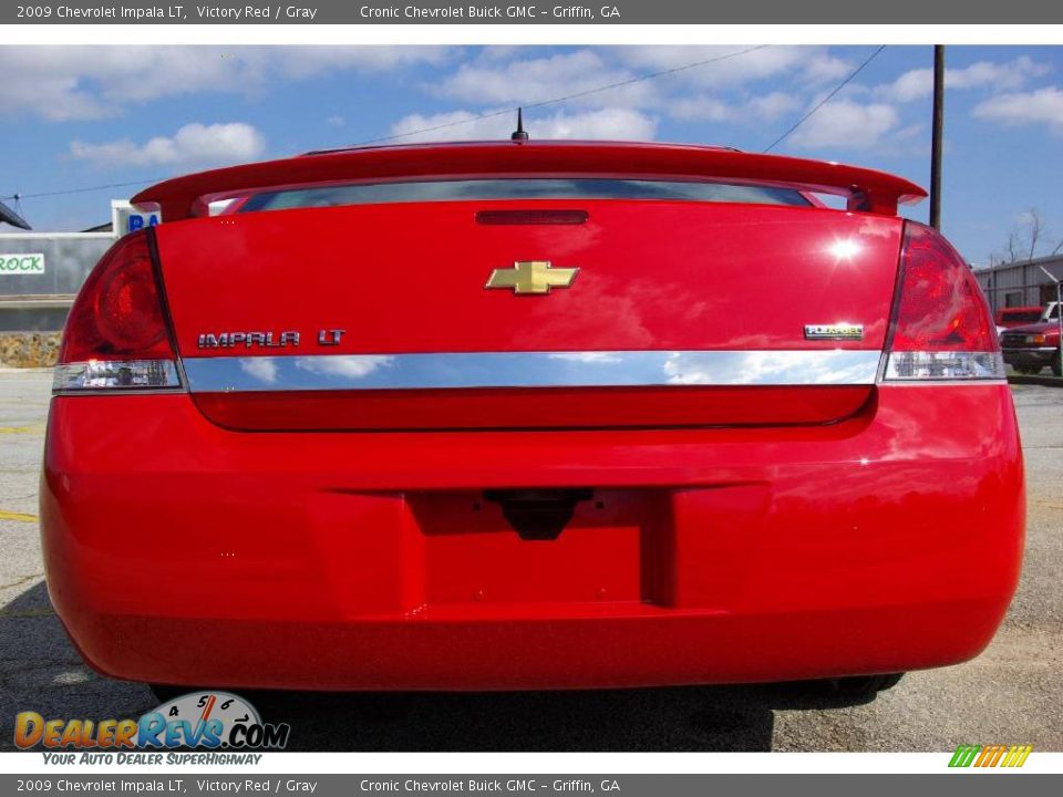 2009 Chevrolet Impala LT Victory Red / Gray Photo #7