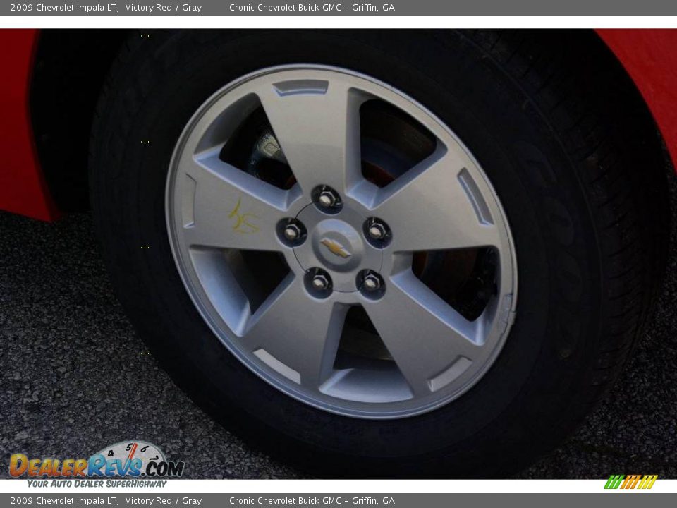 2009 Chevrolet Impala LT Victory Red / Gray Photo #9