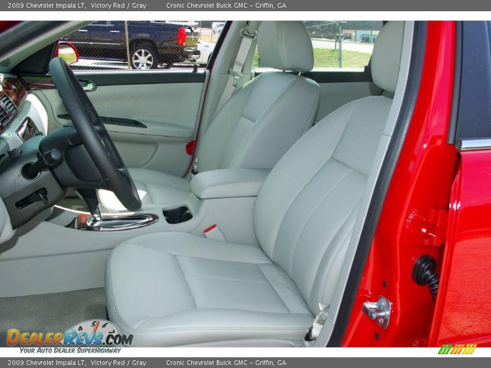 2009 Chevrolet Impala LT Victory Red / Gray Photo #11