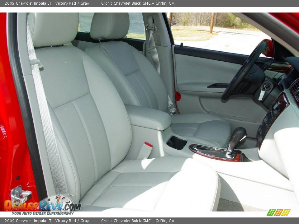 2009 Chevrolet Impala LT Victory Red / Gray Photo #12