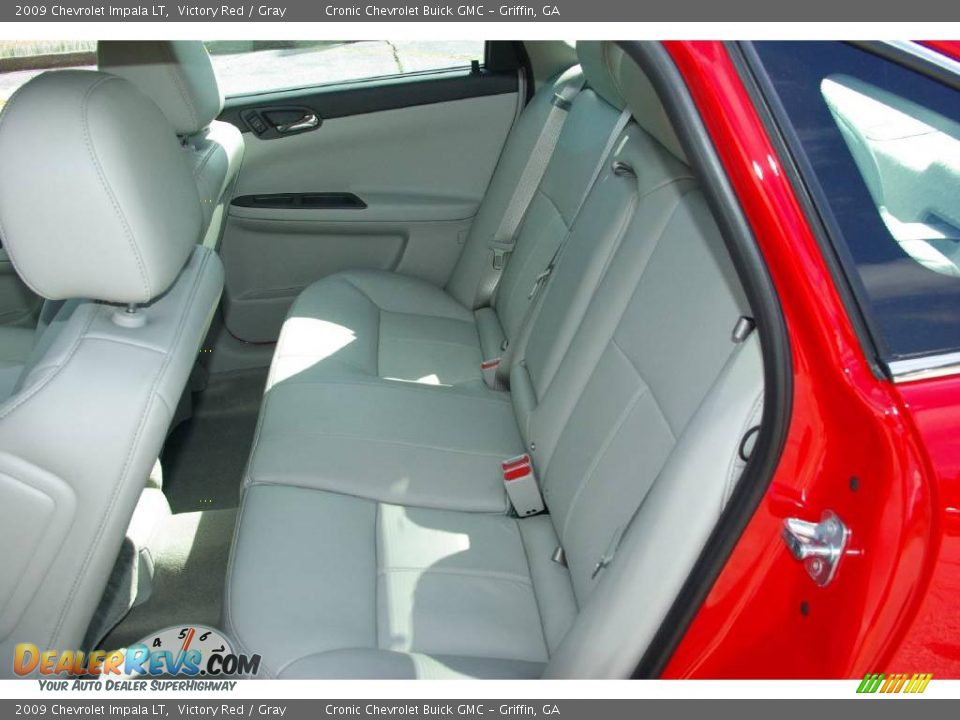 2009 Chevrolet Impala LT Victory Red / Gray Photo #14