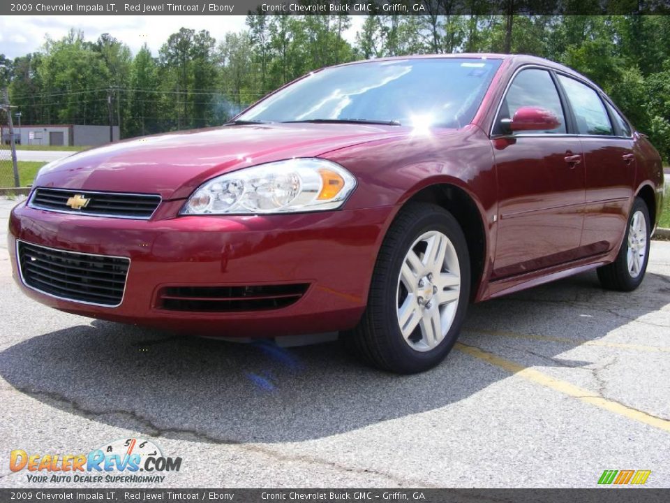 2009 Chevrolet Impala LT Red Jewel Tintcoat / Ebony Photo #2