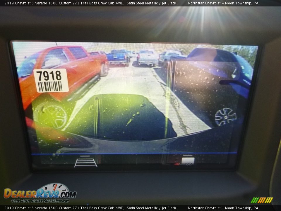 2019 Chevrolet Silverado 1500 Custom Z71 Trail Boss Crew Cab 4WD Satin Steel Metallic / Jet Black Photo #17