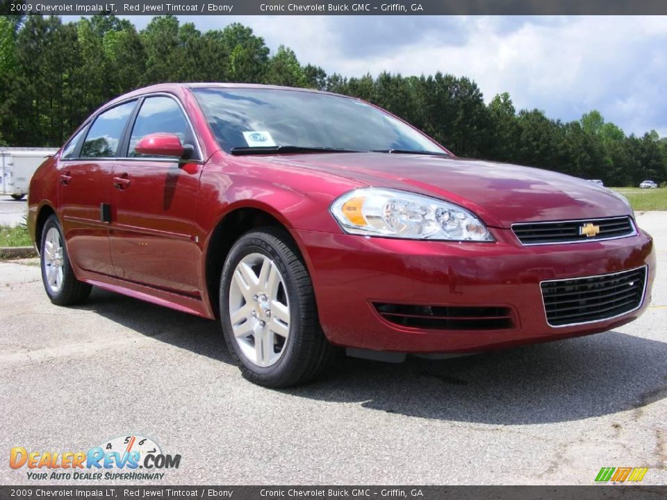 2009 Chevrolet Impala LT Red Jewel Tintcoat / Ebony Photo #4