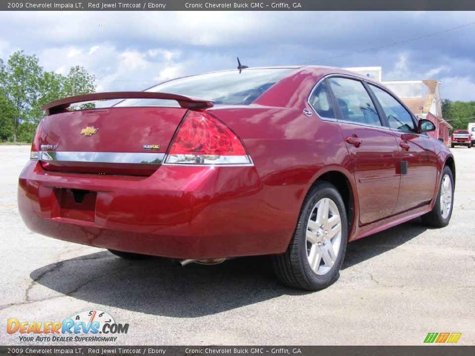 2009 Chevrolet Impala LT Red Jewel Tintcoat / Ebony Photo #6