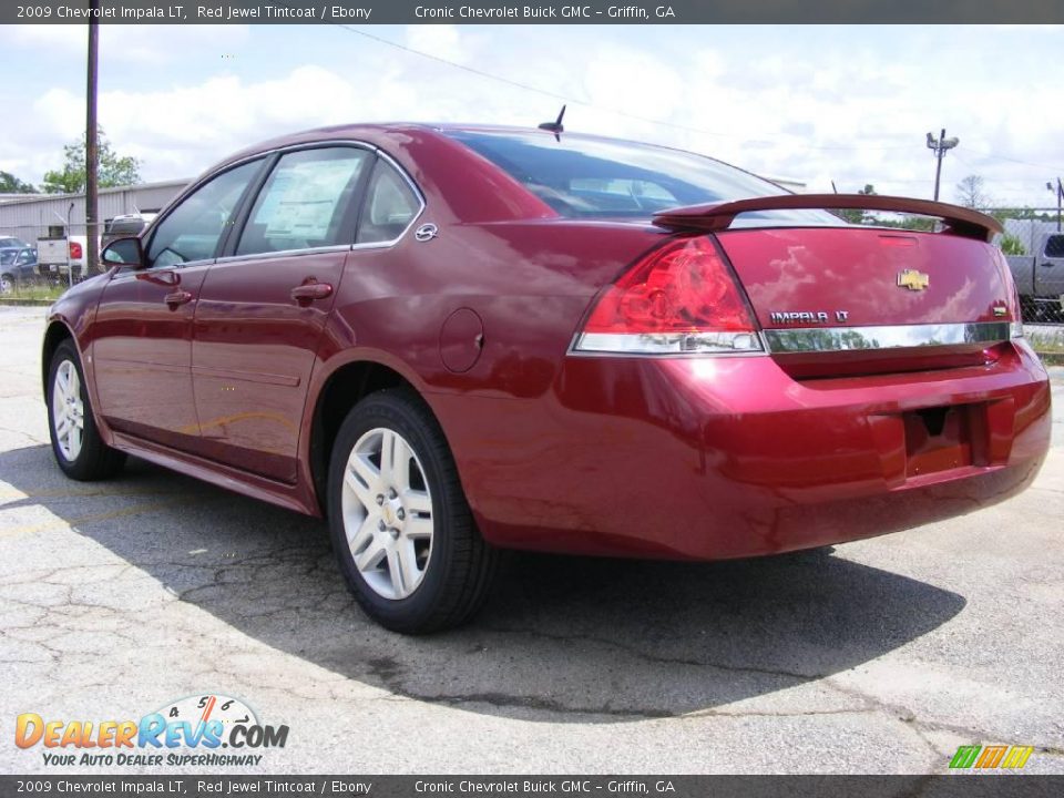 2009 Chevrolet Impala LT Red Jewel Tintcoat / Ebony Photo #8