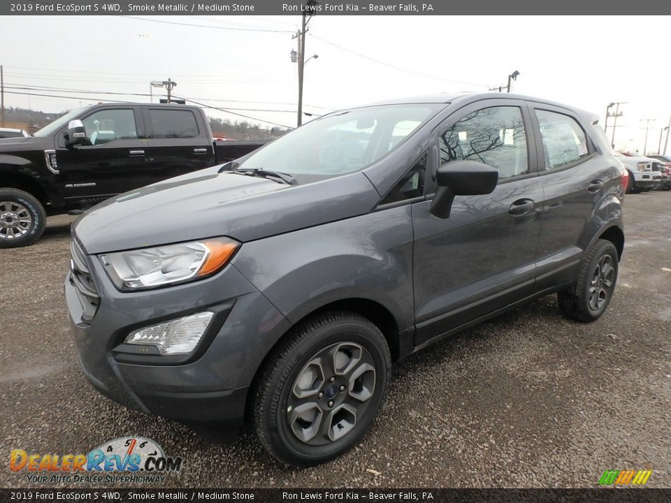 Front 3/4 View of 2019 Ford EcoSport S 4WD Photo #8