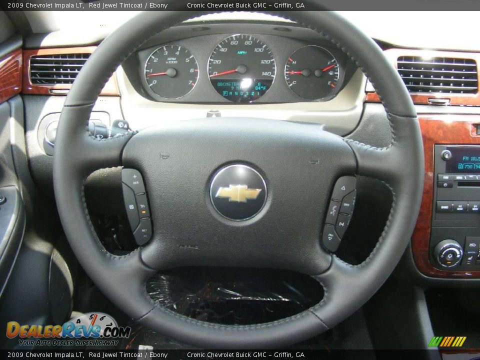 2009 Chevrolet Impala LT Red Jewel Tintcoat / Ebony Photo #21