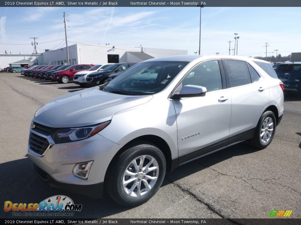 2019 Chevrolet Equinox LT AWD Silver Ice Metallic / Jet Black Photo #1