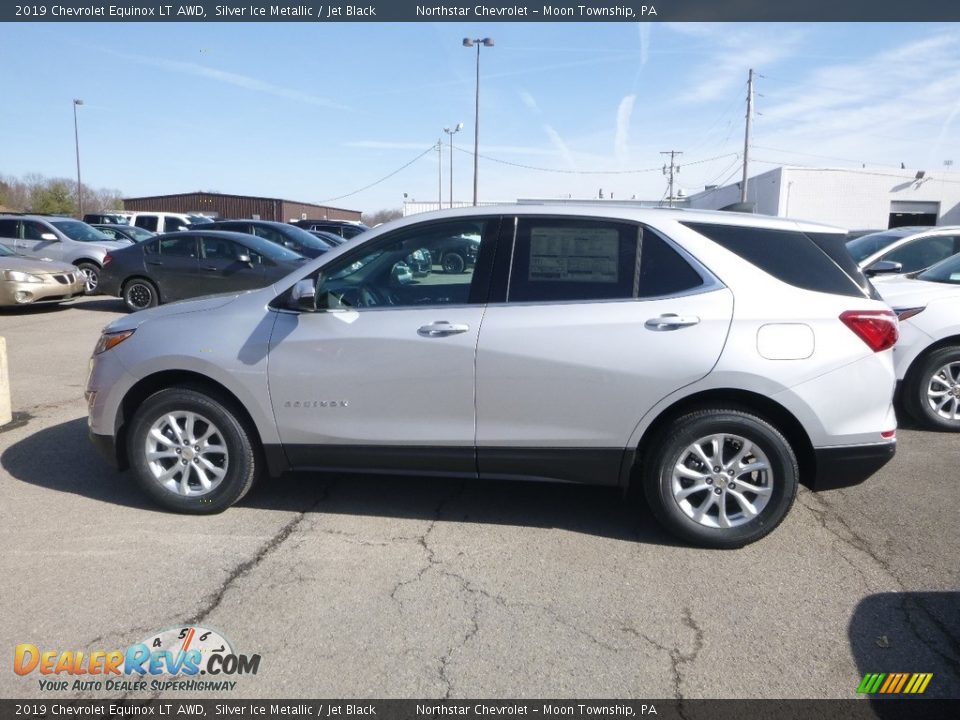 2019 Chevrolet Equinox LT AWD Silver Ice Metallic / Jet Black Photo #2