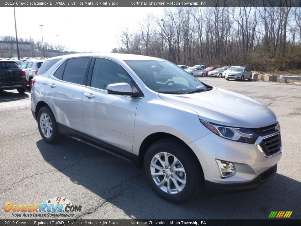 2019 Chevrolet Equinox LT AWD Silver Ice Metallic / Jet Black Photo #7