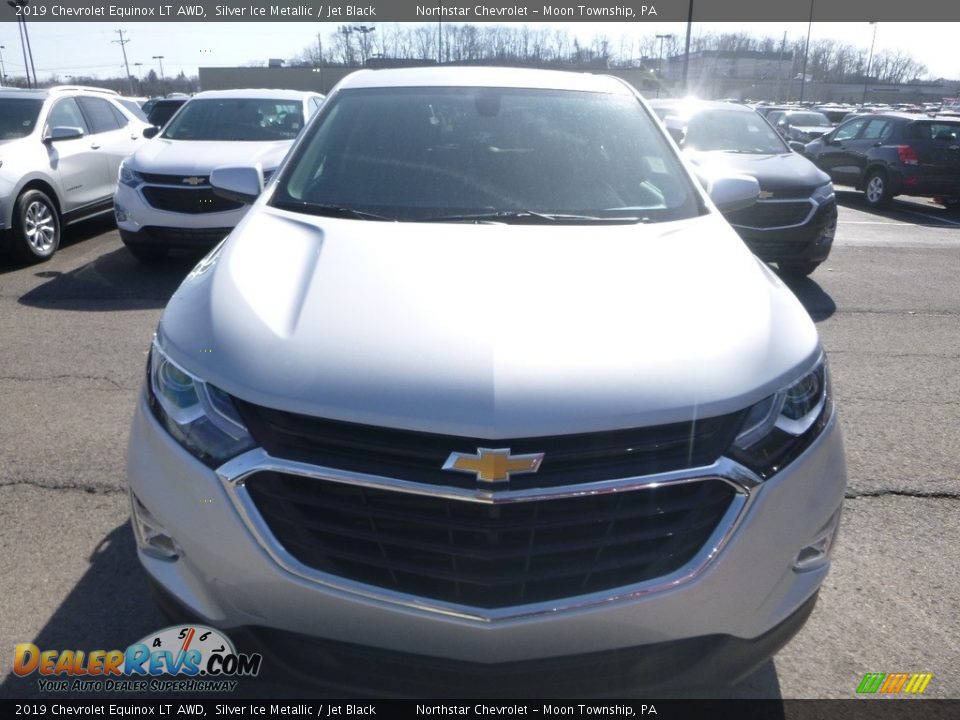 2019 Chevrolet Equinox LT AWD Silver Ice Metallic / Jet Black Photo #8