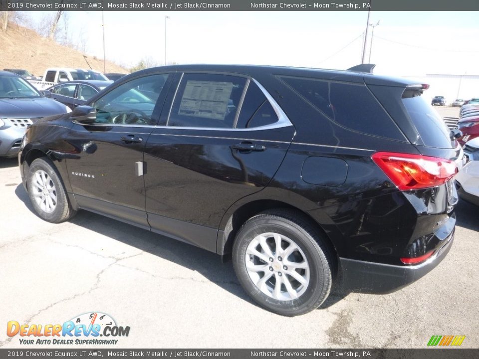 2019 Chevrolet Equinox LT AWD Mosaic Black Metallic / Jet Black/Cinnamon Photo #3