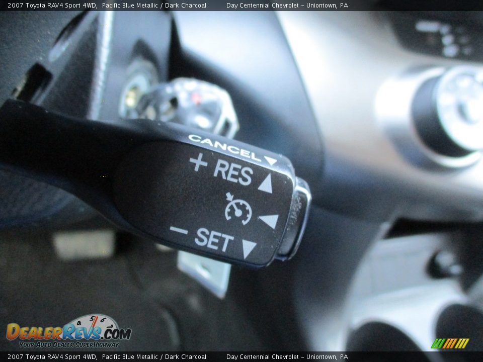 2007 Toyota RAV4 Sport 4WD Pacific Blue Metallic / Dark Charcoal Photo #4