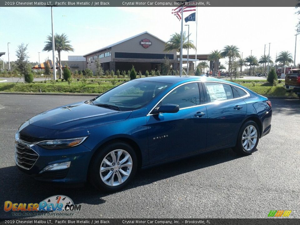 2019 Chevrolet Malibu LT Pacific Blue Metallic / Jet Black Photo #1
