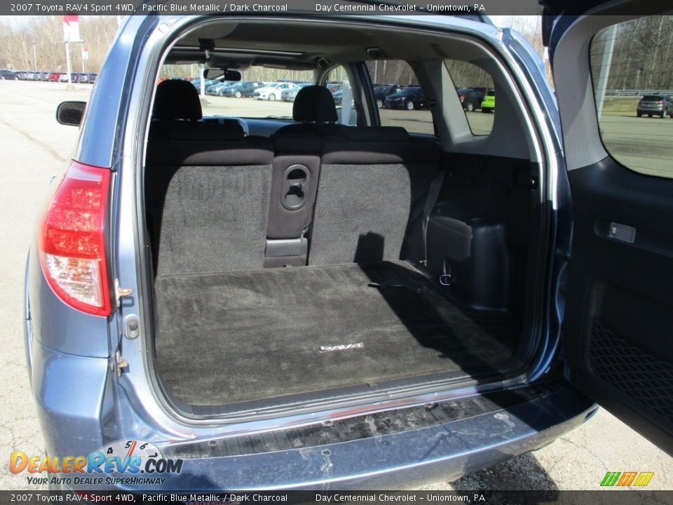 2007 Toyota RAV4 Sport 4WD Pacific Blue Metallic / Dark Charcoal Photo #12