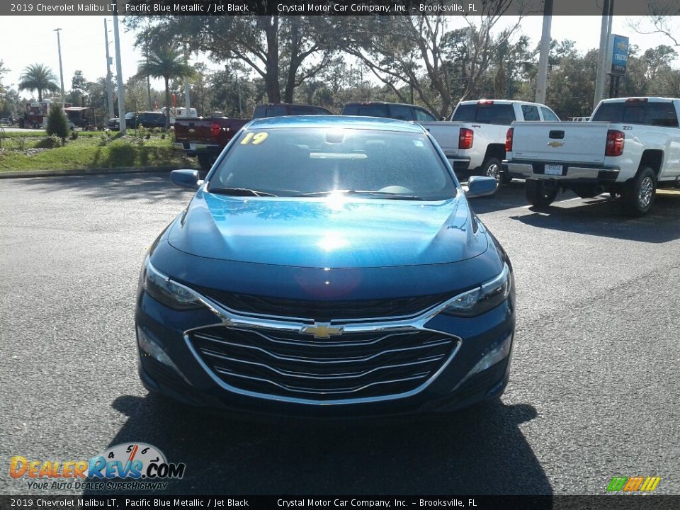 2019 Chevrolet Malibu LT Pacific Blue Metallic / Jet Black Photo #8