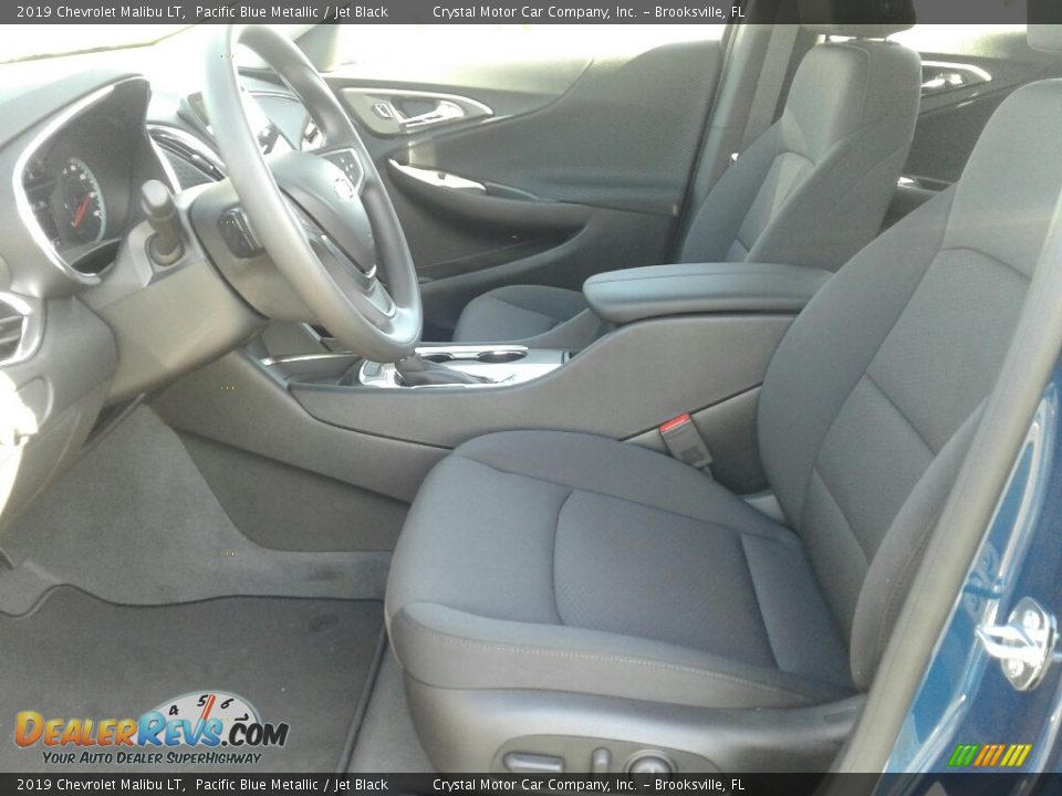 2019 Chevrolet Malibu LT Pacific Blue Metallic / Jet Black Photo #9