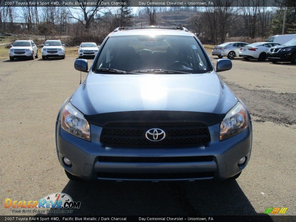2007 Toyota RAV4 Sport 4WD Pacific Blue Metallic / Dark Charcoal Photo #18