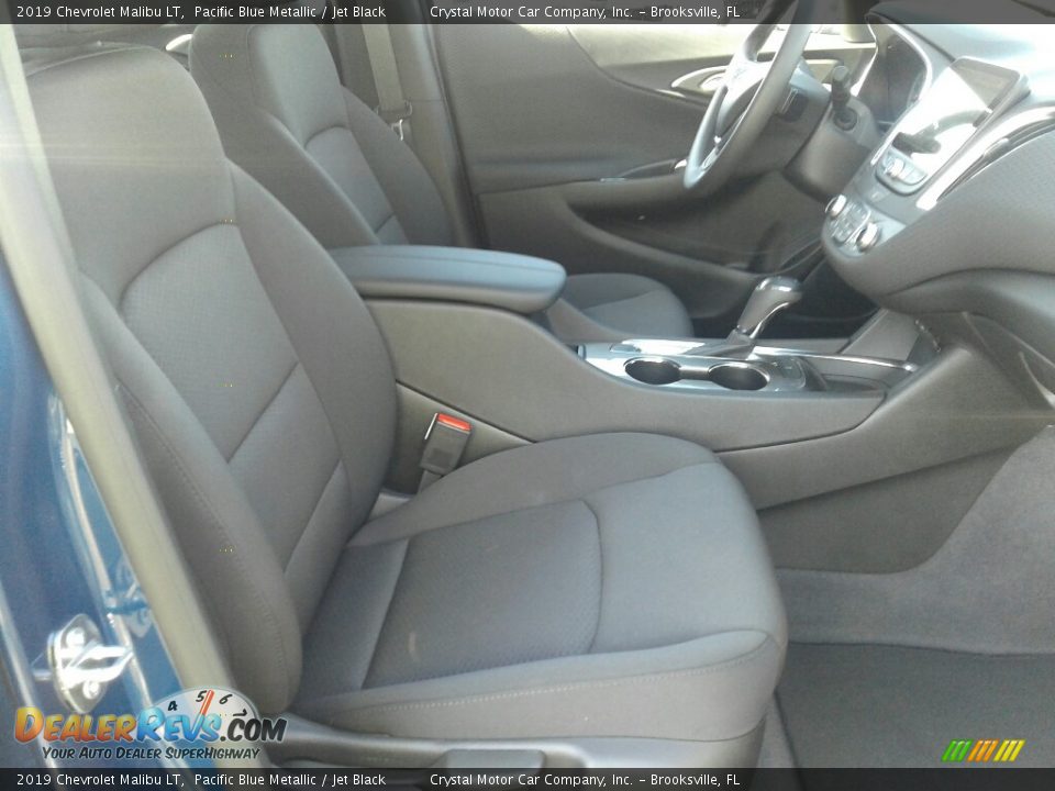 2019 Chevrolet Malibu LT Pacific Blue Metallic / Jet Black Photo #12