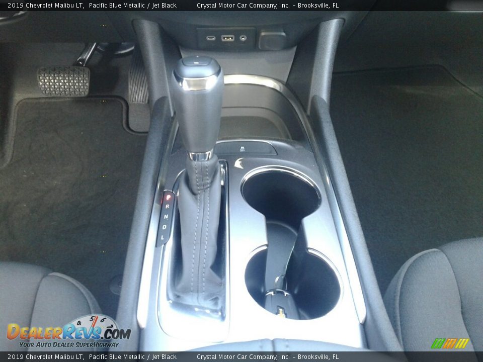 2019 Chevrolet Malibu LT Pacific Blue Metallic / Jet Black Photo #16
