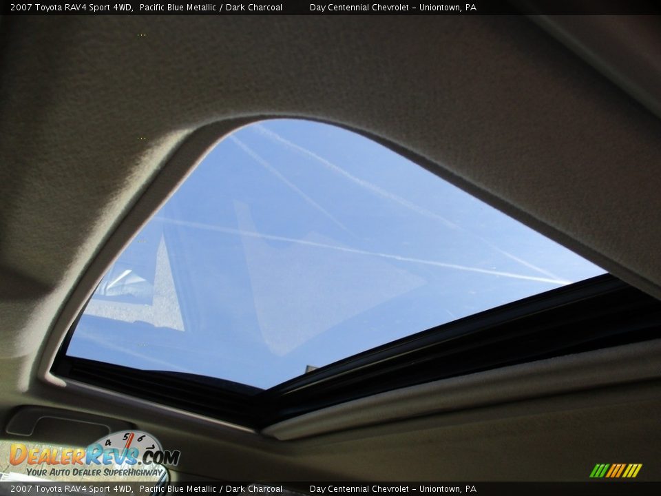 2007 Toyota RAV4 Sport 4WD Pacific Blue Metallic / Dark Charcoal Photo #24