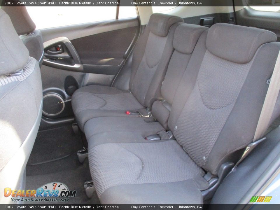 2007 Toyota RAV4 Sport 4WD Pacific Blue Metallic / Dark Charcoal Photo #26
