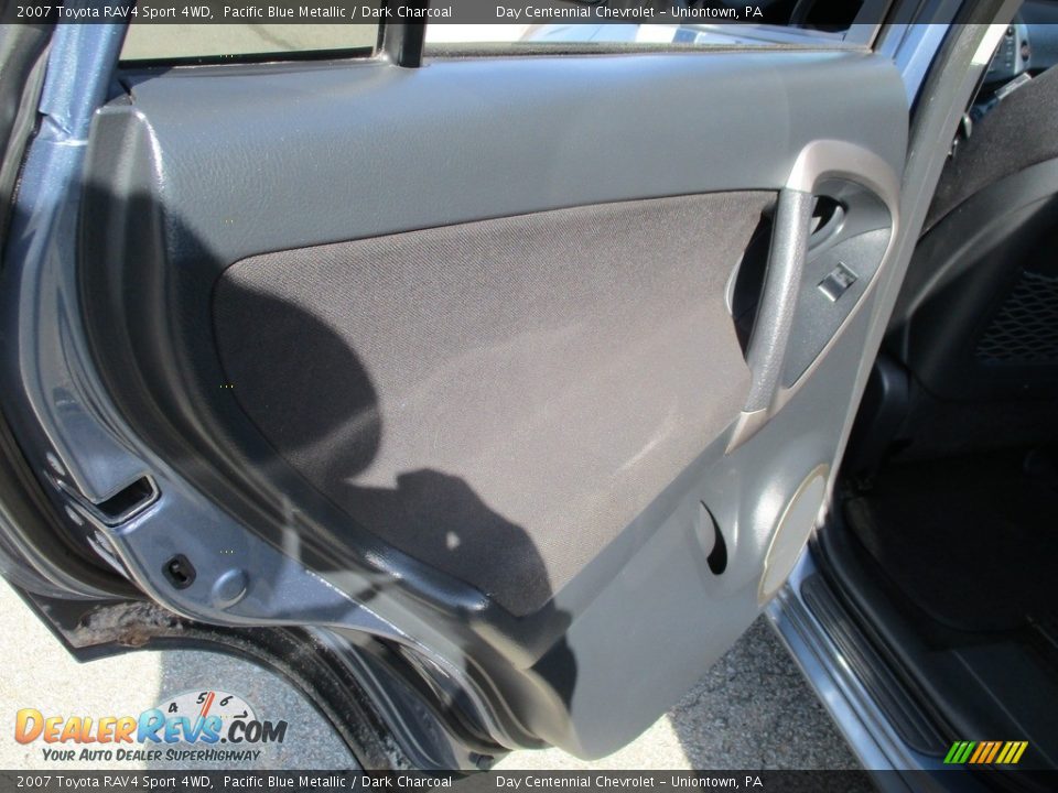 2007 Toyota RAV4 Sport 4WD Pacific Blue Metallic / Dark Charcoal Photo #27