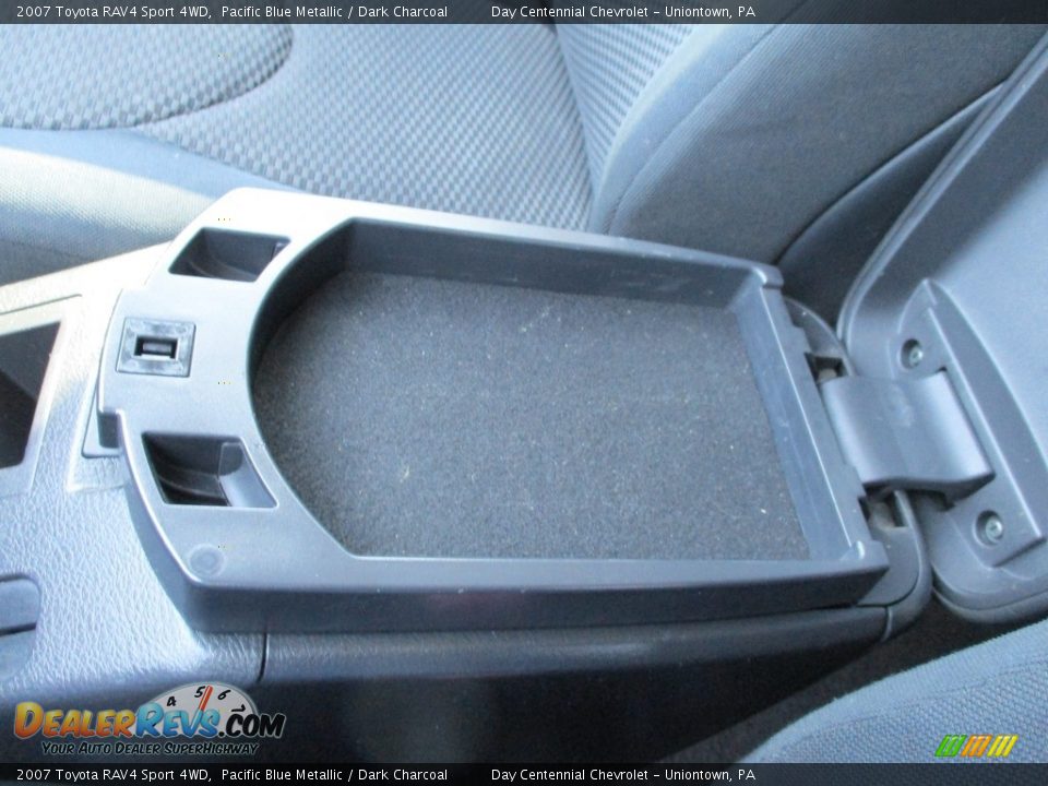 2007 Toyota RAV4 Sport 4WD Pacific Blue Metallic / Dark Charcoal Photo #31