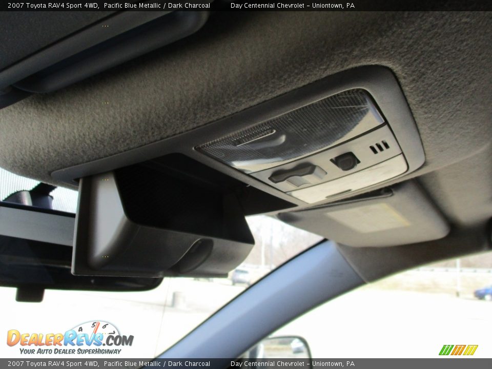 2007 Toyota RAV4 Sport 4WD Pacific Blue Metallic / Dark Charcoal Photo #34