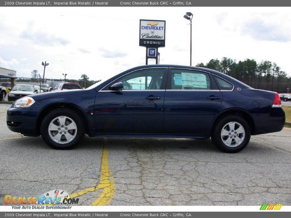 2009 Chevrolet Impala LT Imperial Blue Metallic / Neutral Photo #1