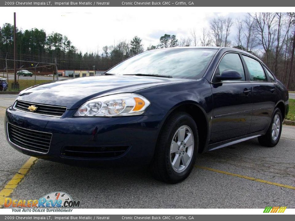 2009 Chevrolet Impala LT Imperial Blue Metallic / Neutral Photo #2