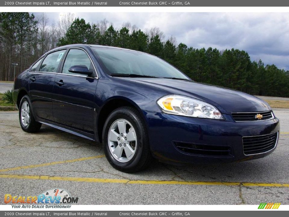 2009 Chevrolet Impala LT Imperial Blue Metallic / Neutral Photo #4