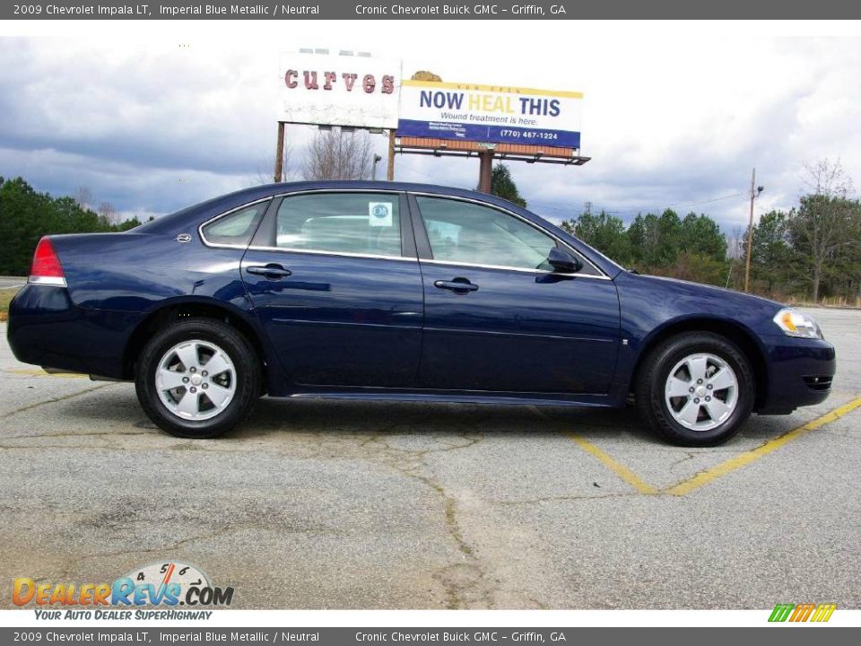 2009 Chevrolet Impala LT Imperial Blue Metallic / Neutral Photo #5
