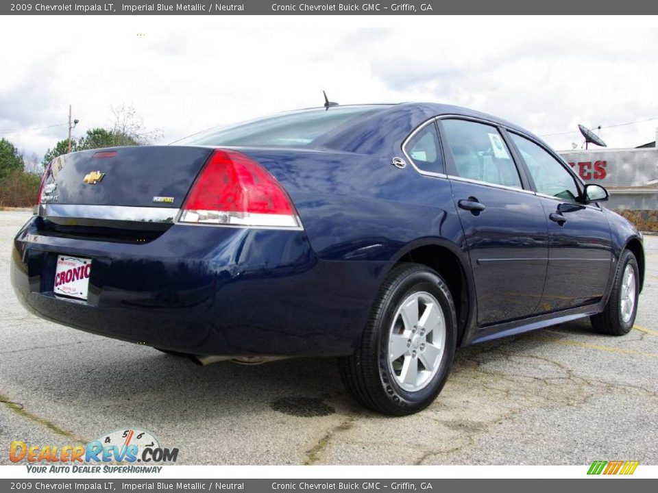 2009 Chevrolet Impala LT Imperial Blue Metallic / Neutral Photo #6