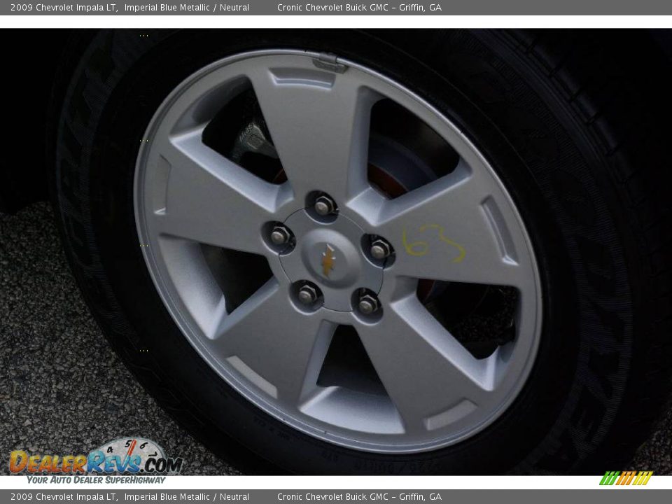 2009 Chevrolet Impala LT Imperial Blue Metallic / Neutral Photo #9