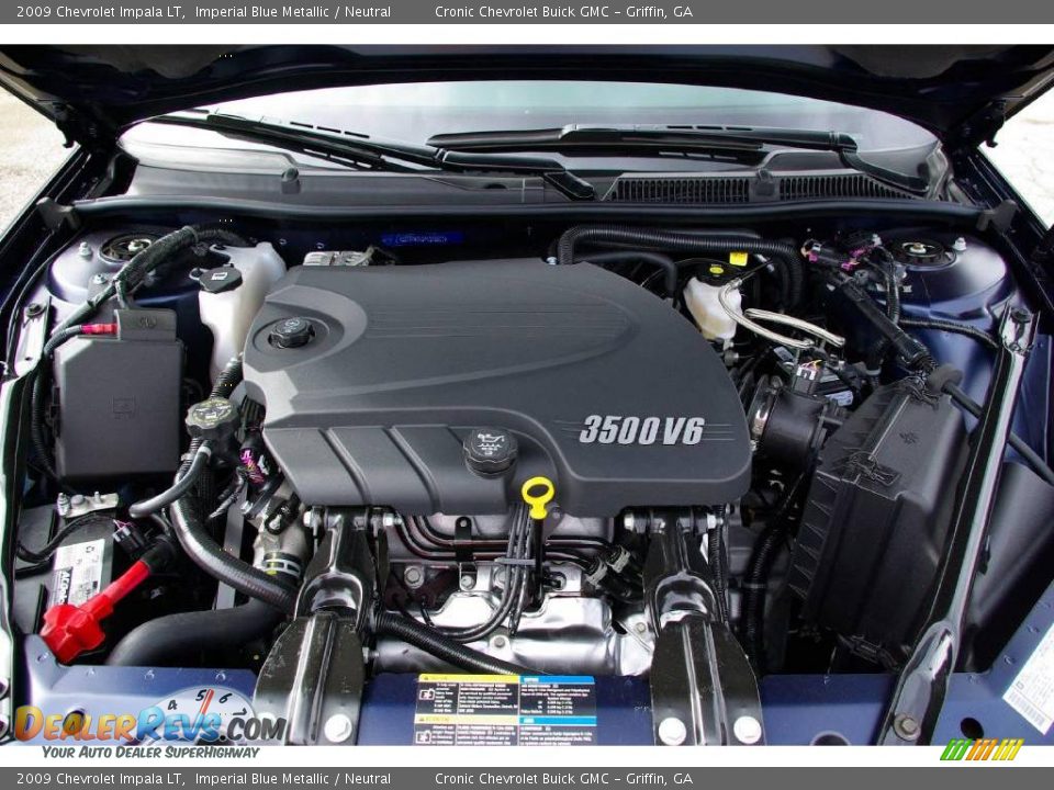 2009 Chevrolet Impala LT Imperial Blue Metallic / Neutral Photo #10