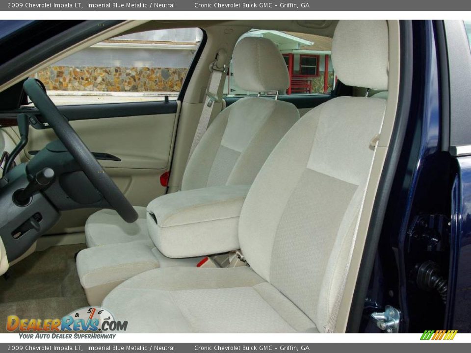 2009 Chevrolet Impala LT Imperial Blue Metallic / Neutral Photo #11