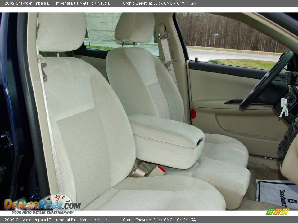 2009 Chevrolet Impala LT Imperial Blue Metallic / Neutral Photo #12