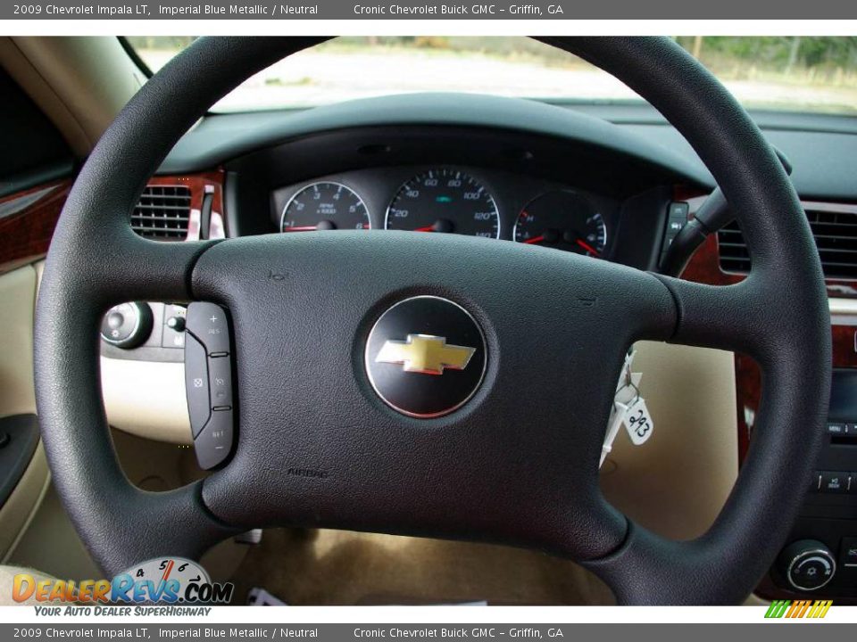 2009 Chevrolet Impala LT Imperial Blue Metallic / Neutral Photo #18