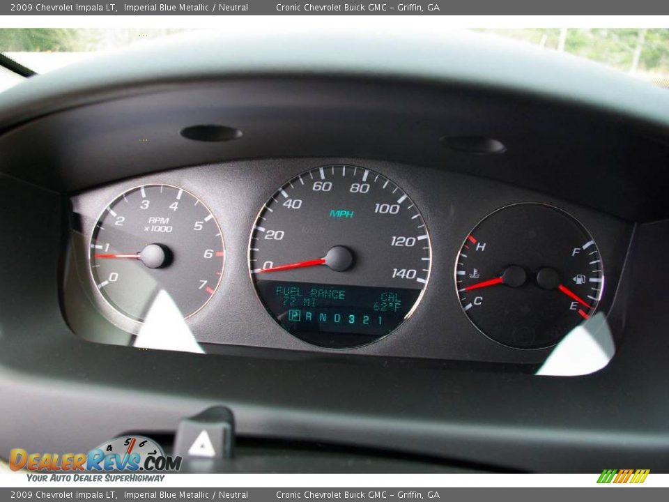 2009 Chevrolet Impala LT Imperial Blue Metallic / Neutral Photo #19