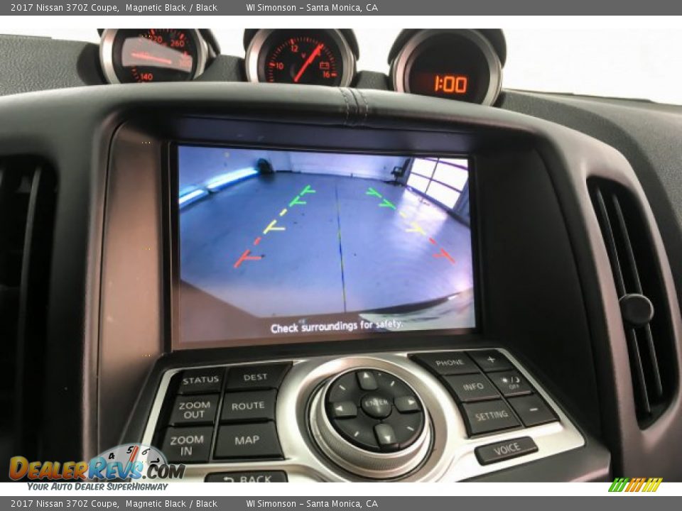 2017 Nissan 370Z Coupe Magnetic Black / Black Photo #20