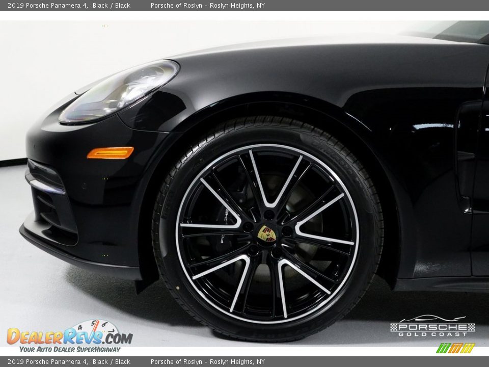 2019 Porsche Panamera 4 Black / Black Photo #11