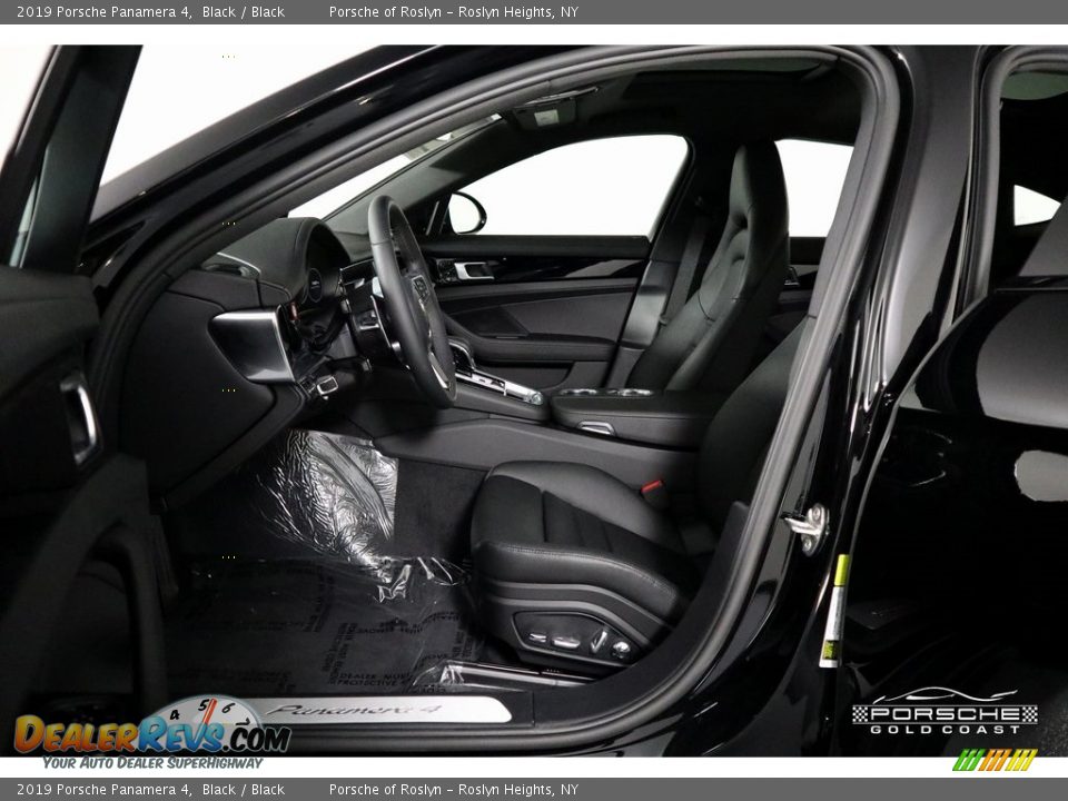 2019 Porsche Panamera 4 Black / Black Photo #13