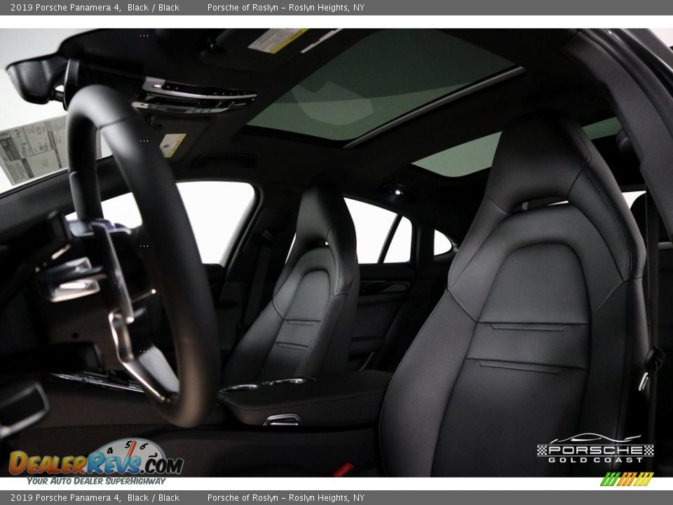 2019 Porsche Panamera 4 Black / Black Photo #14