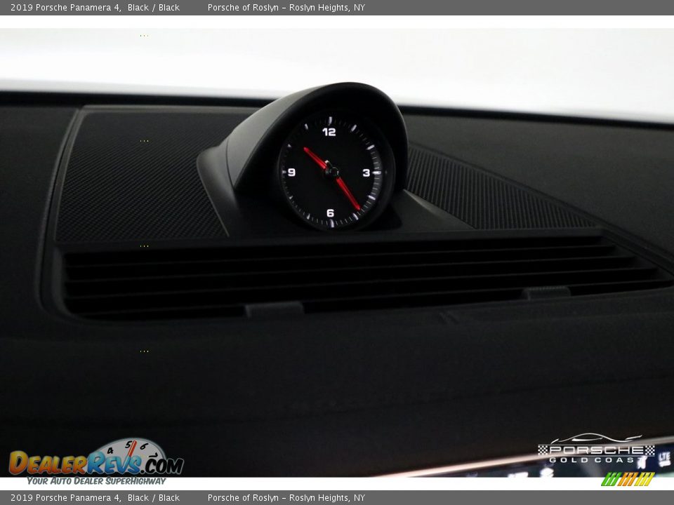 2019 Porsche Panamera 4 Black / Black Photo #19