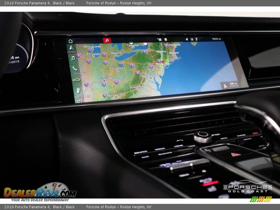 2019 Porsche Panamera 4 Black / Black Photo #20