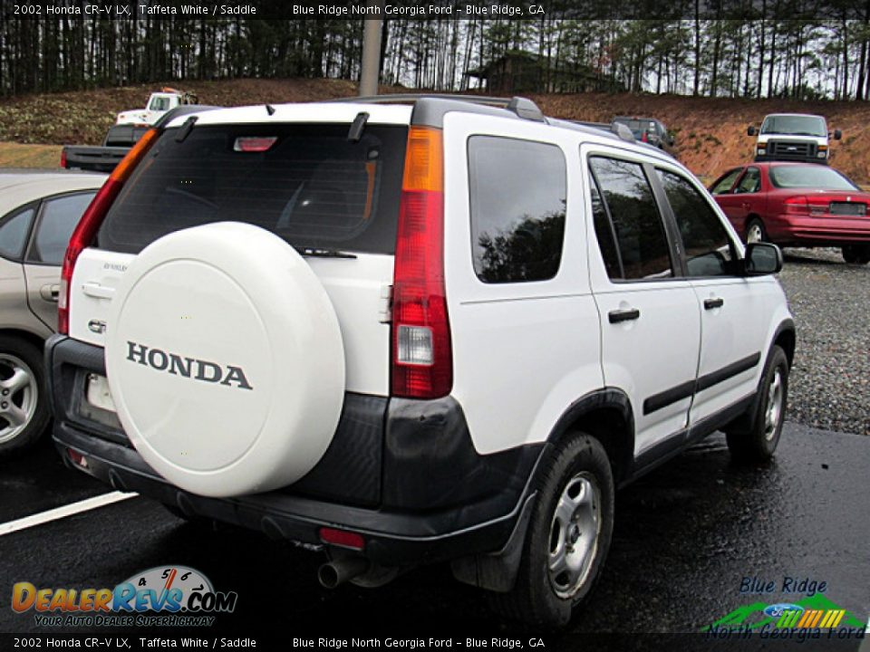 2002 Honda CR-V LX Taffeta White / Saddle Photo #3