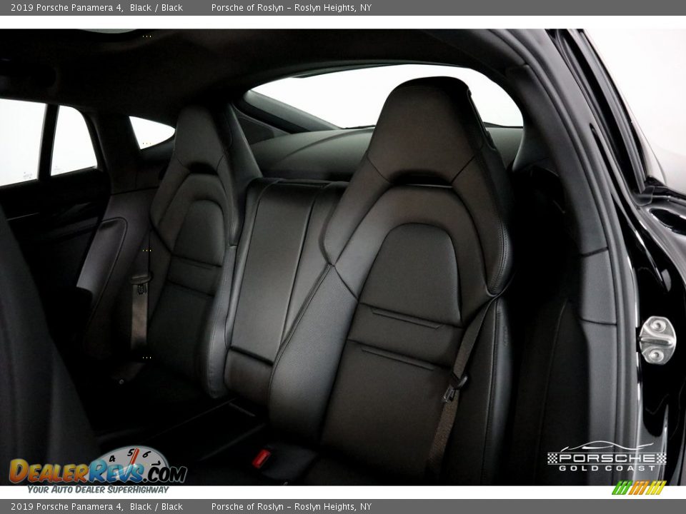 2019 Porsche Panamera 4 Black / Black Photo #25